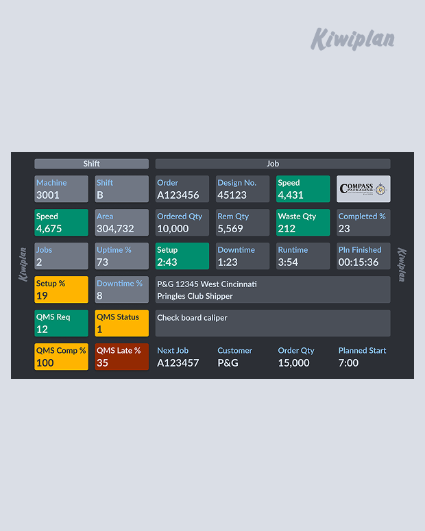 Empowering on-site awareness through large-format, real-time UI